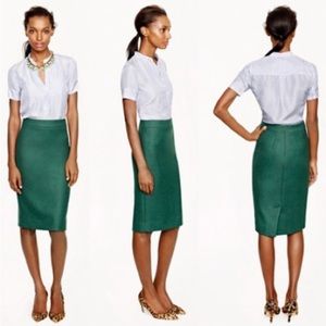 NWT J crew wool pencil skirt